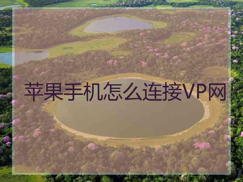 苹果手机怎么连接VP网