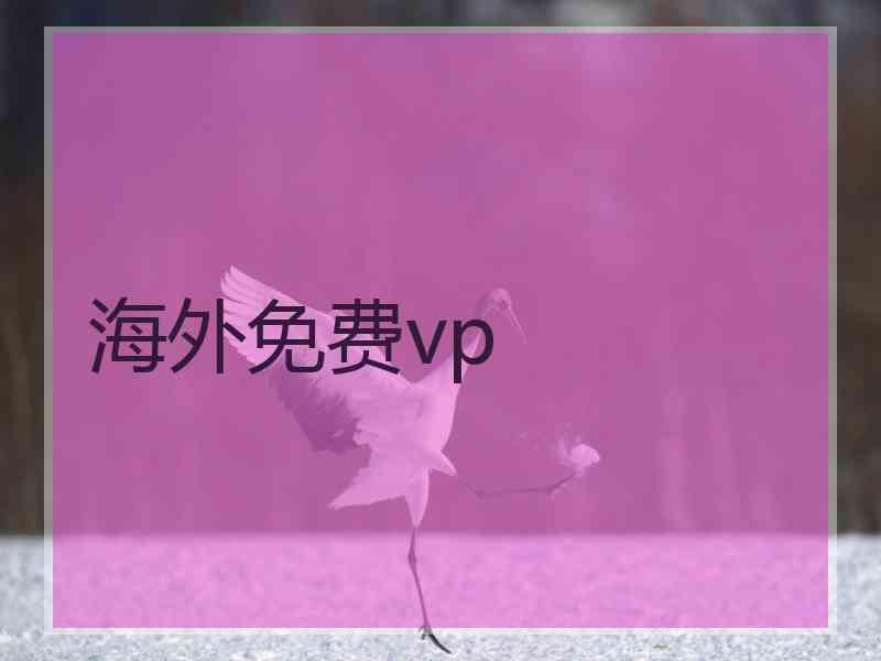 海外免费vp