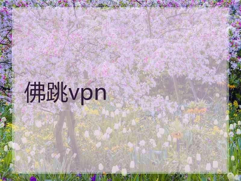 佛跳vpn