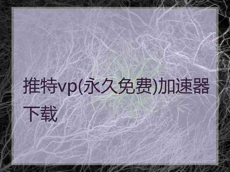 推特vp(永久免费)加速器下载