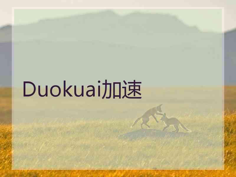 Duokuai加速