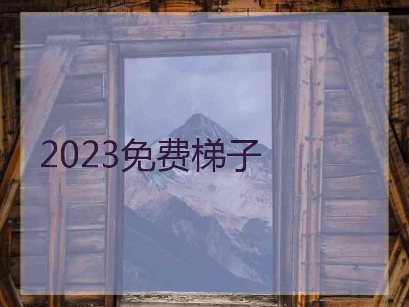 2023免费梯子