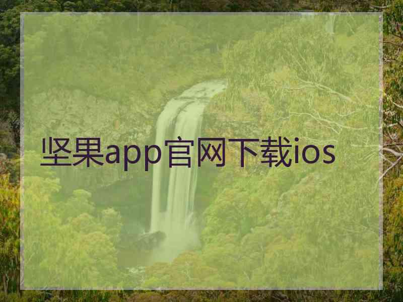 坚果app官网下载ios