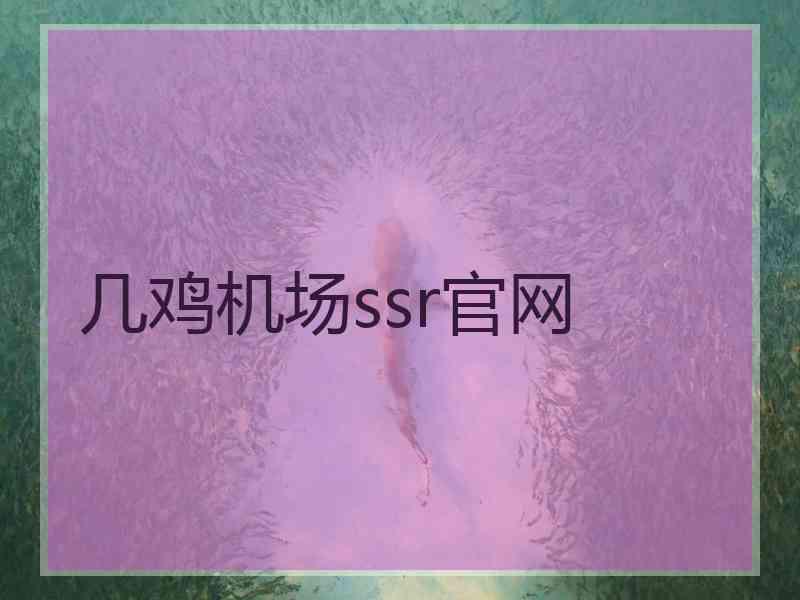 几鸡机场ssr官网