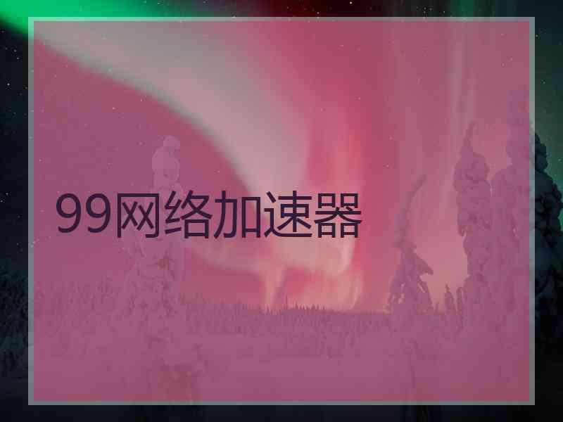 99网络加速器