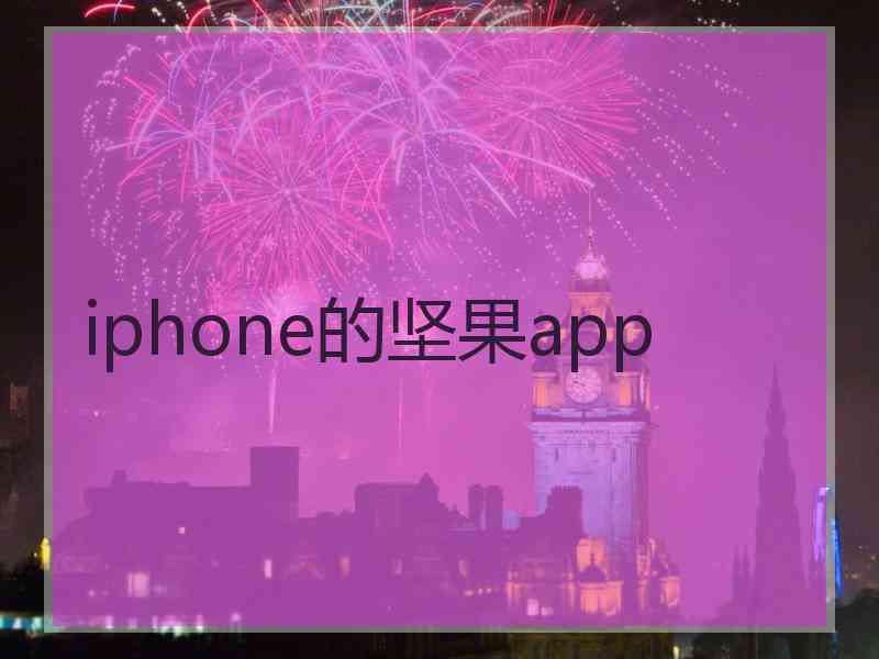 iphone的坚果app