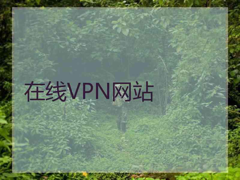 在线VPN网站