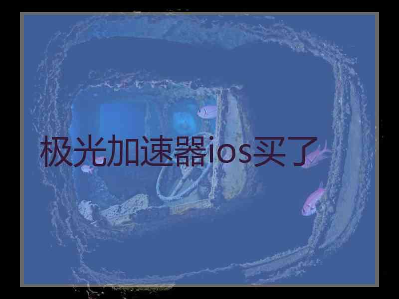 极光加速器ios买了