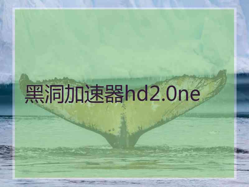 黑洞加速器hd2.0ne