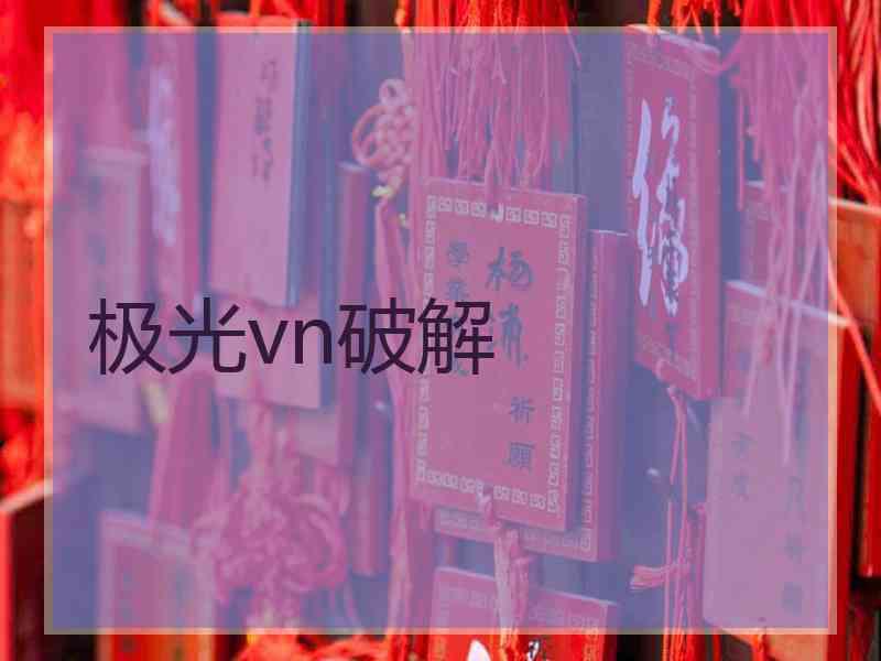 极光vn破解