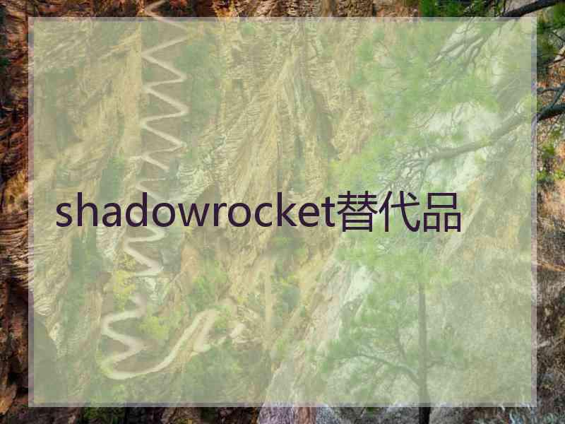 shadowrocket替代品