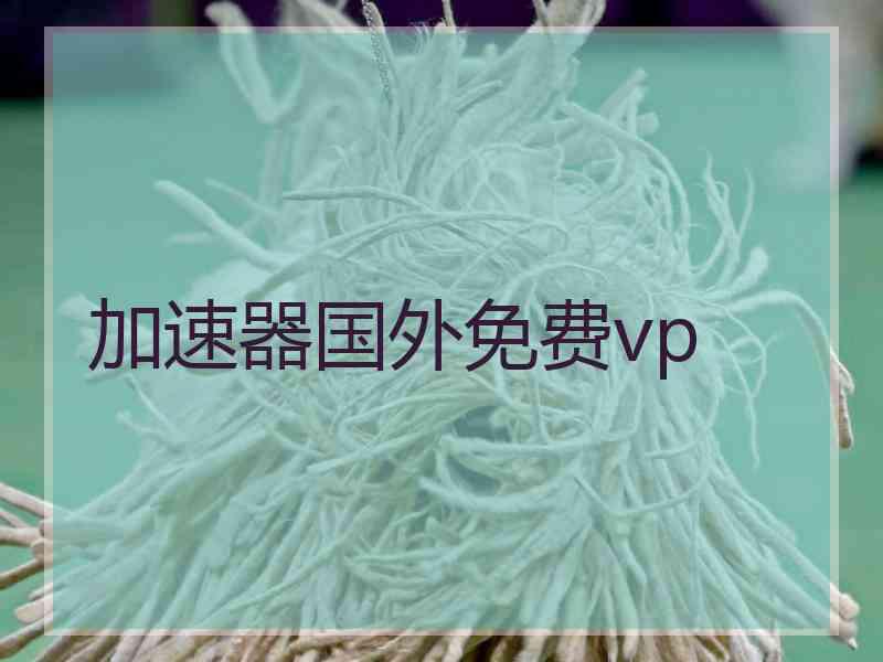 加速器国外免费vp